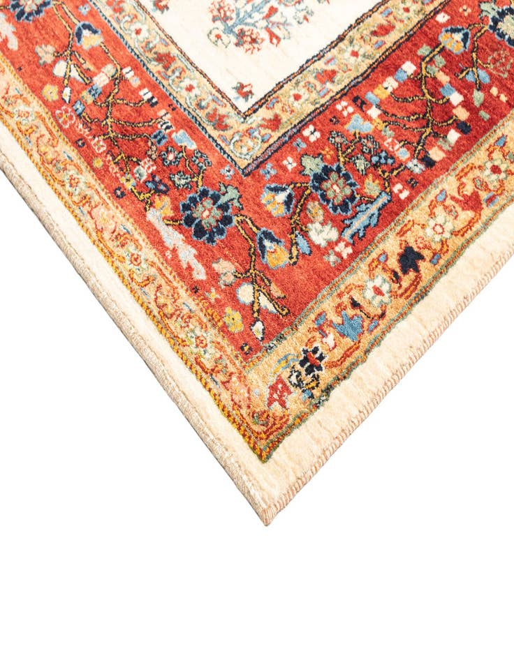 Detail image of 8' x 10'  Hand Knotted Luribaft Rug