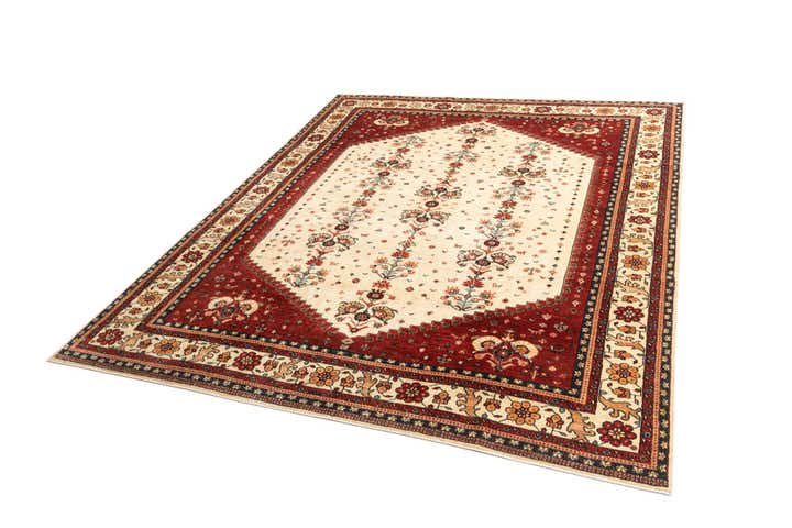 8' 2 x 11' 4 Hand Knotted Luribaft Rug