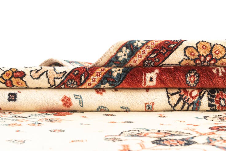 Detail image of 8' 2 x 11' 4 Hand Knotted Luribaft Rug