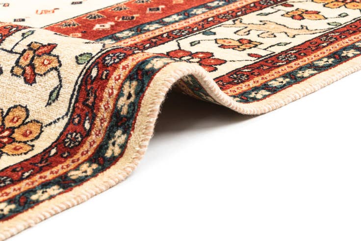 Detail image of 8' 2 x 11' 4 Hand Knotted Luribaft Rug