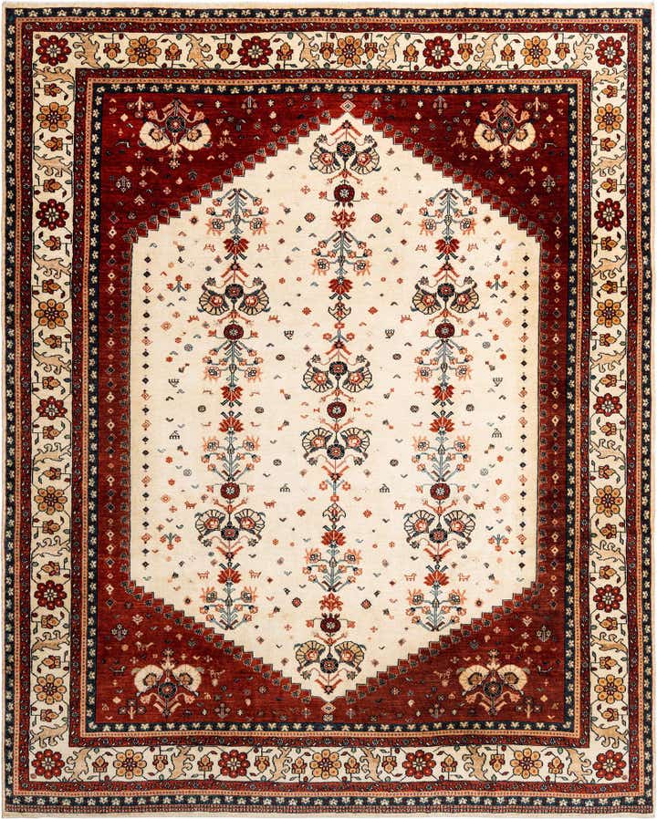 8' 2 x 11' 4 Hand Knotted Luribaft Rug