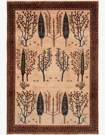 6' 10 x 9' 11 Luribaft Wool Rug