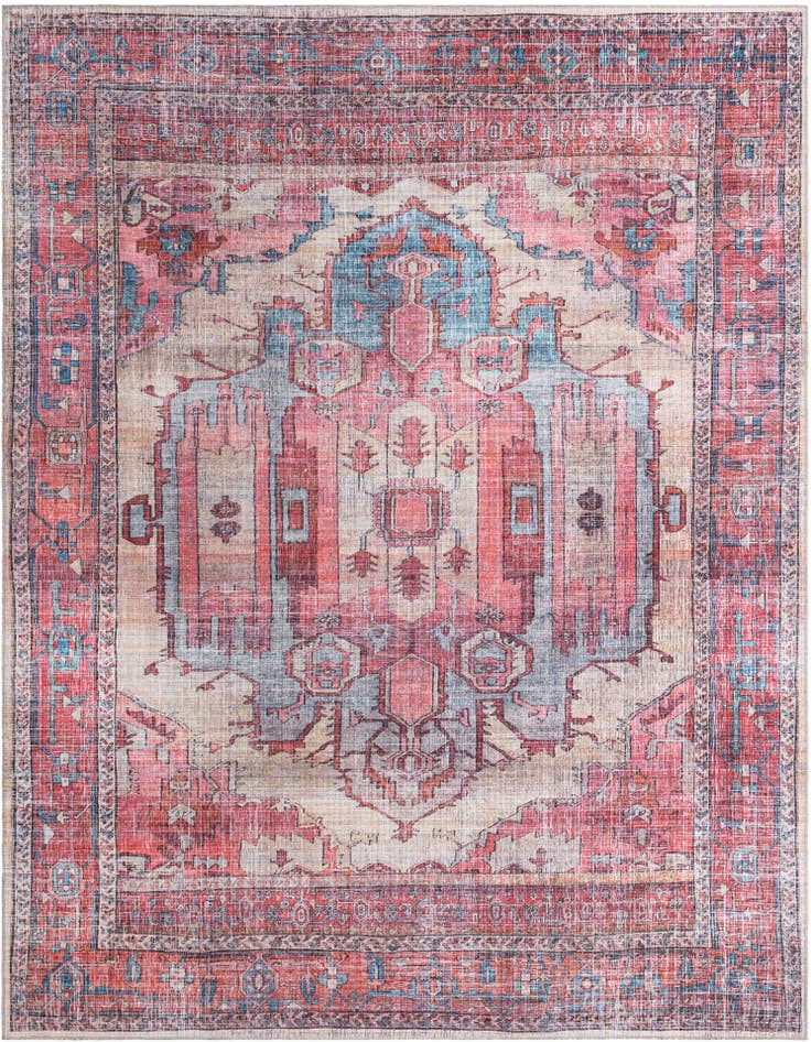 Detail image of 9' 2 x 12' Washable Maahru Rug