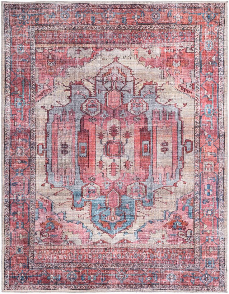 Detail image of 6' x 9' Washable Maahru Rug