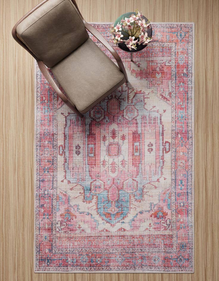 Detail image of 7' 10 x 10'  Washable Maahru Rug