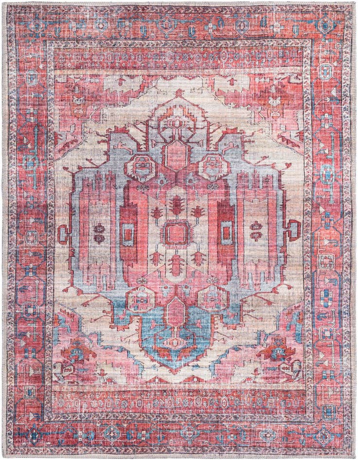 Detail image of 4' x 6' Washable Maahru Rug