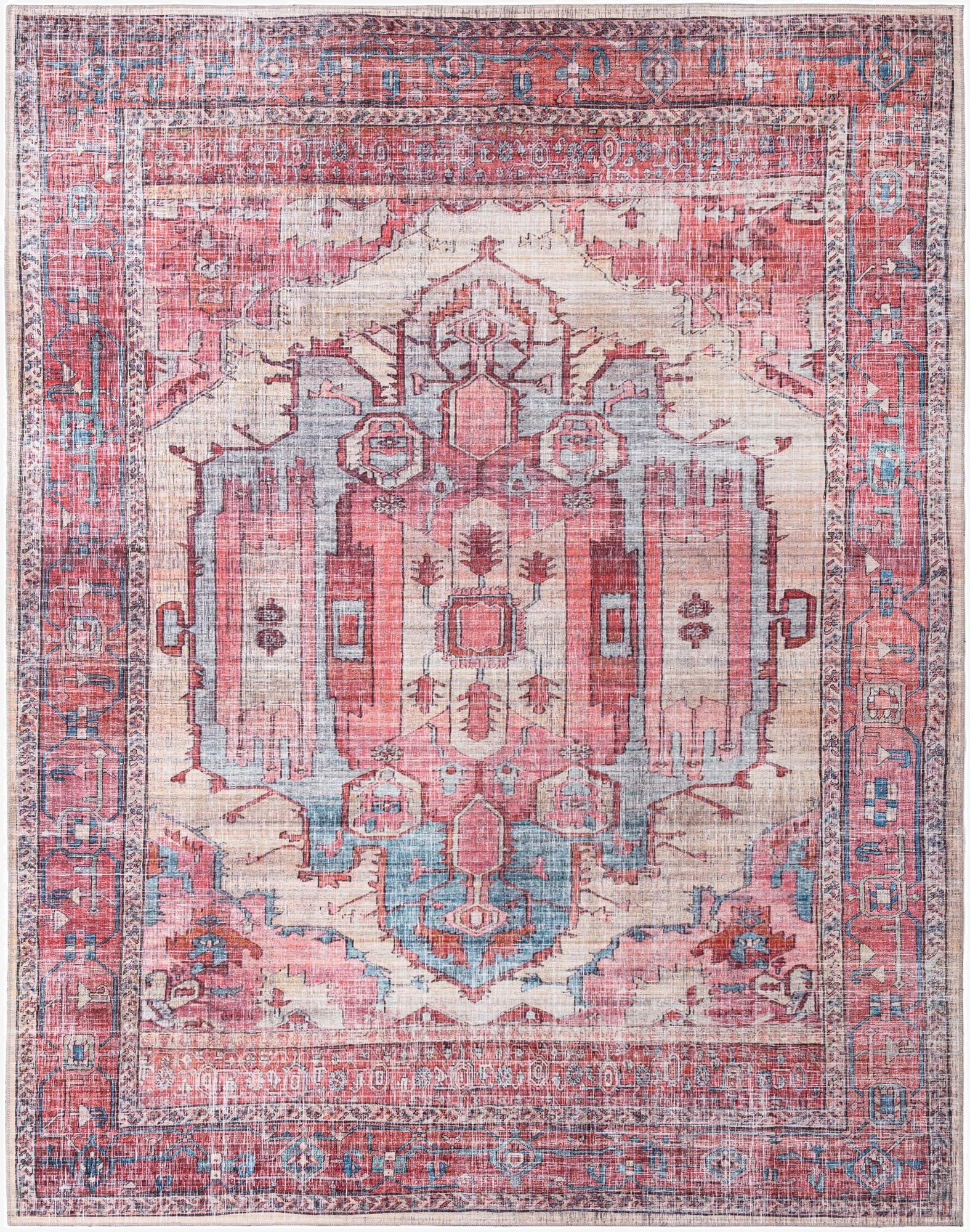 Primary image 10' 6 x 13'  Washable Maahru Rug