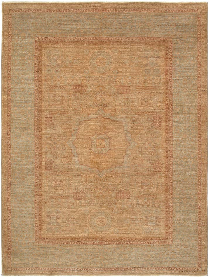 Detail image of 4' 9 x 6' 6 Mamluk Wool Rug