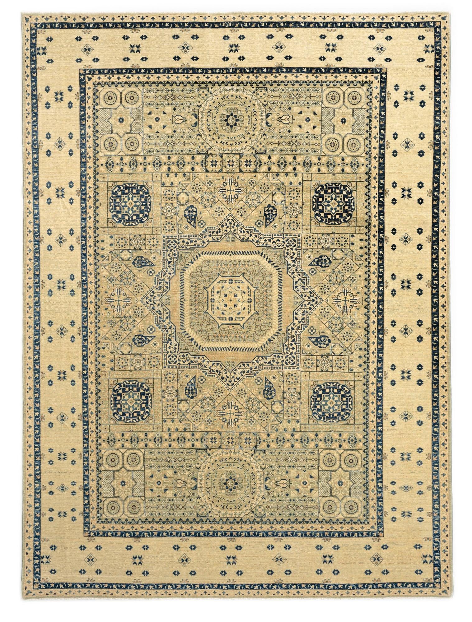8' 2 x 11' 1 Mamluk Wool Rug