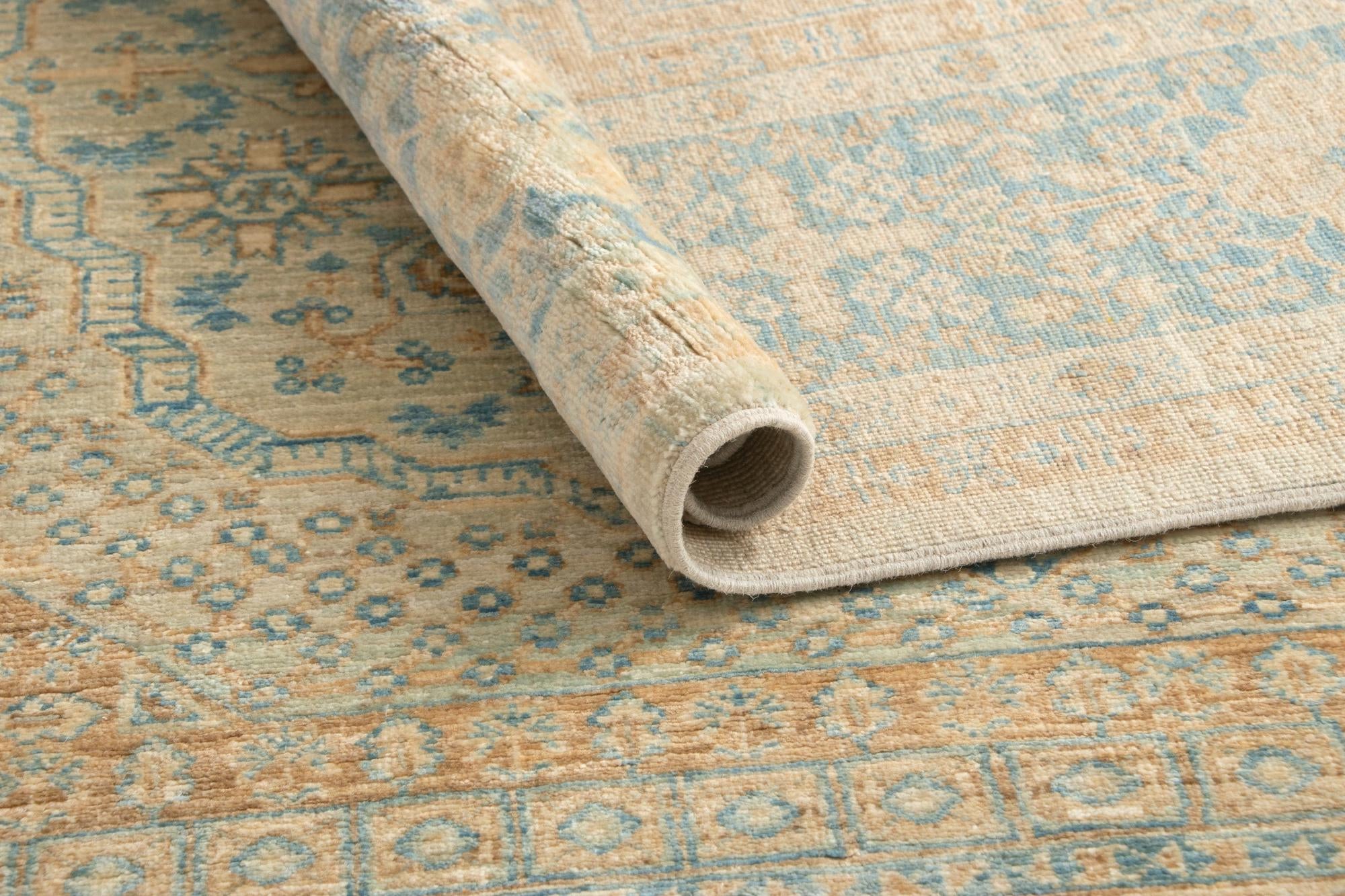 8' 2 x 9' 9 Hand Knotted Mamluk Rug