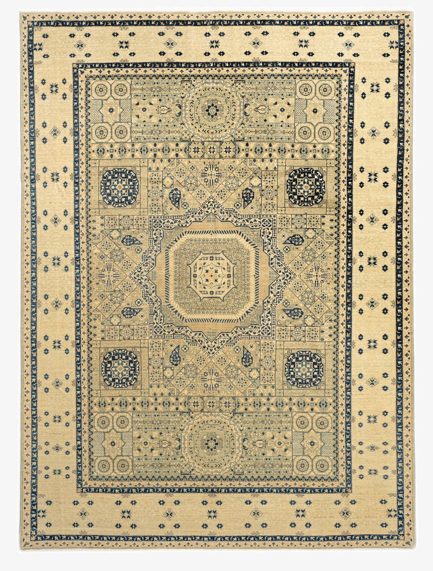 8' 2 x 11' 1 Mamluk Wool Rug