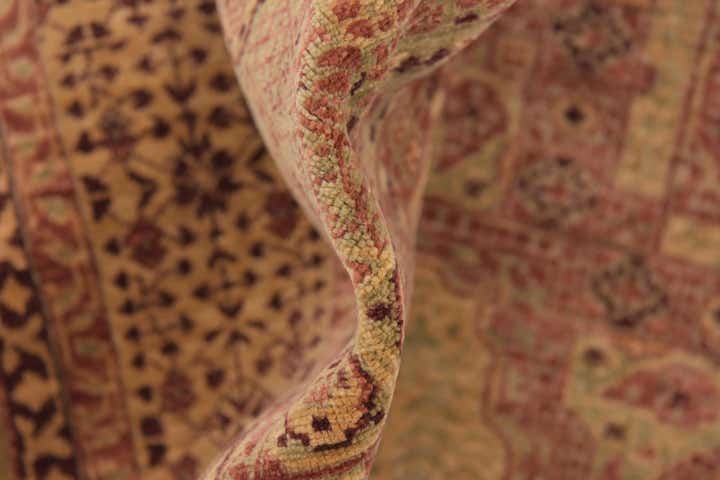4' 3 x 5' 10 Hand Knotted Mamluk Ziegler Oriental Rug