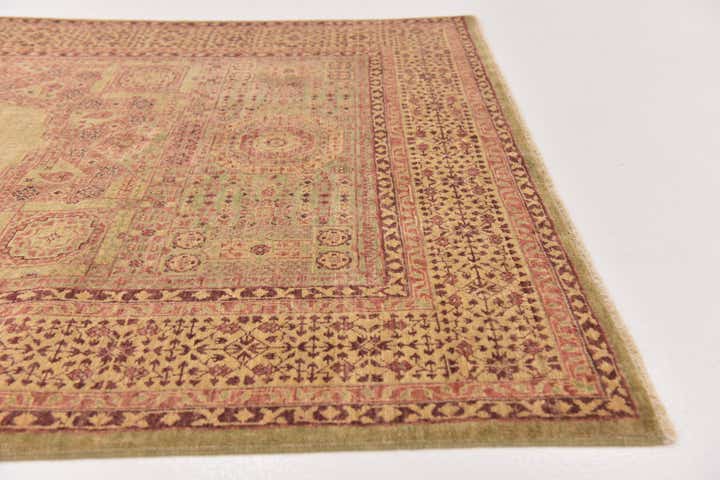 4' 3 x 5' 10 Hand Knotted Mamluk Ziegler Oriental Rug