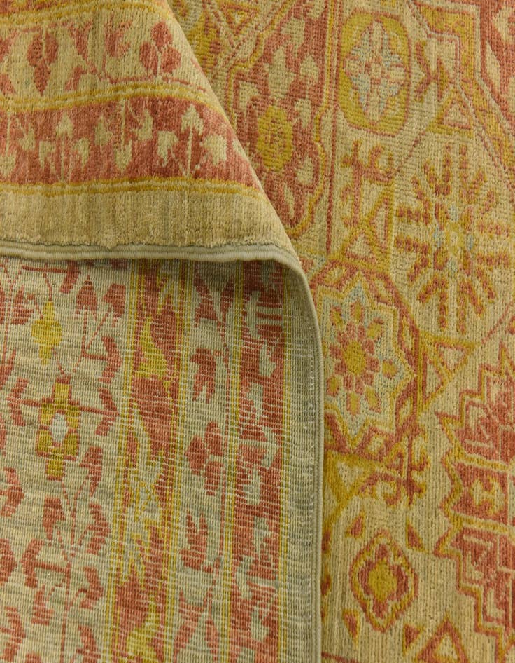 Detail image of 8' 8 x 13'  Hand Knotted Mamluk Ziegler Oriental Rug