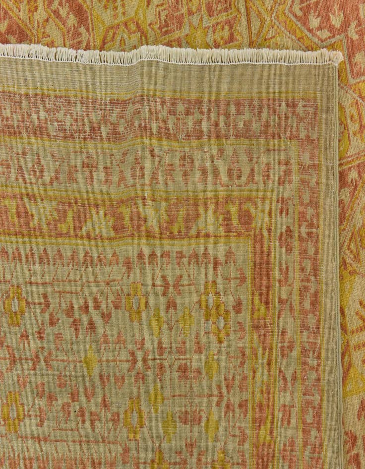 Detail image of 8' 8 x 13'  Hand Knotted Mamluk Ziegler Oriental Rug