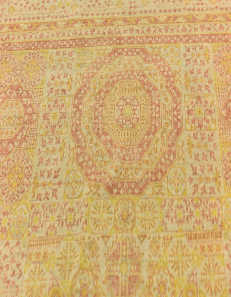 Detail image of 8' 8 x 13' Hand Knotted Mamluk Ziegler Oriental Rug