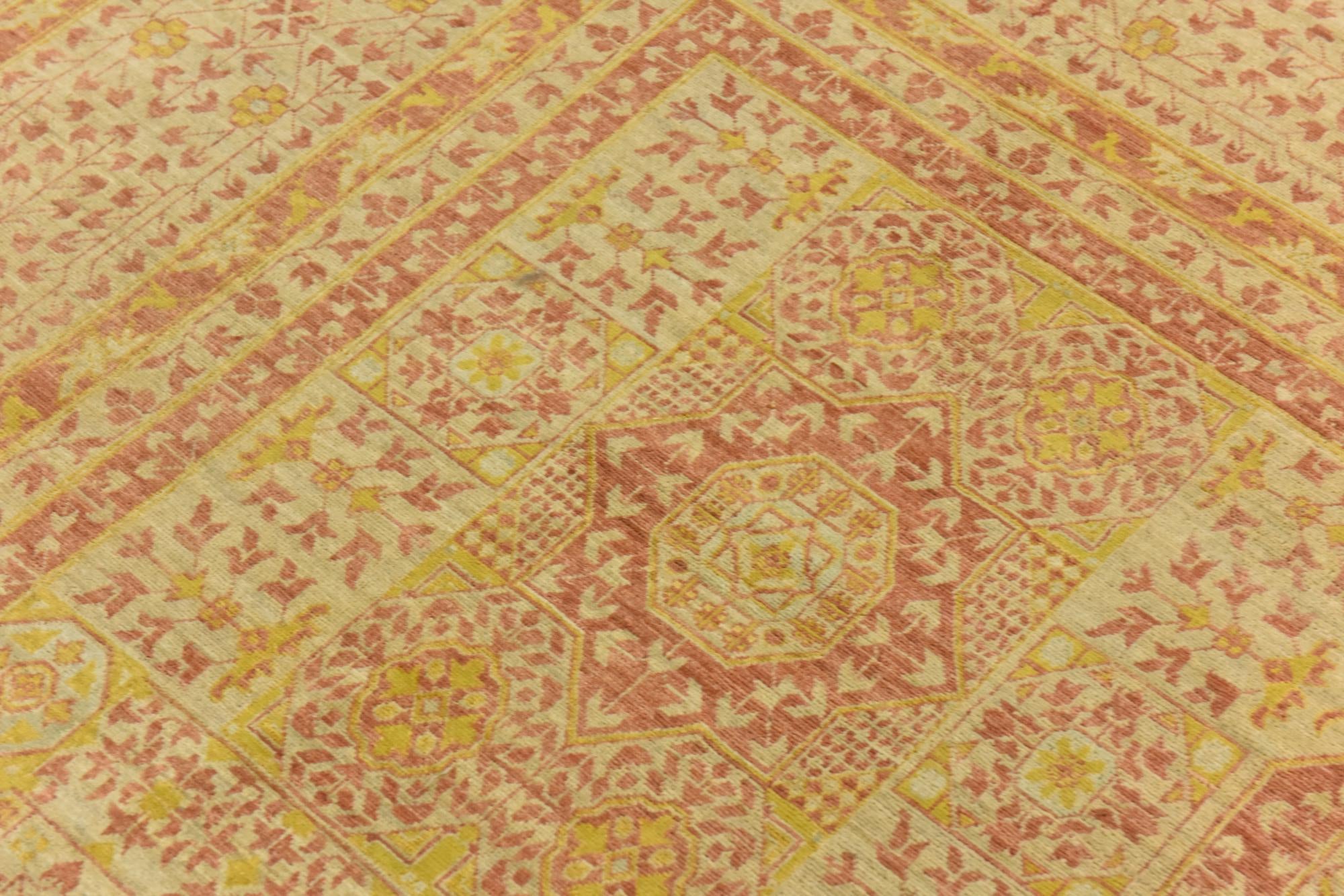 8' 8 x 13' Hand Knotted Mamluk Ziegler Oriental Rug