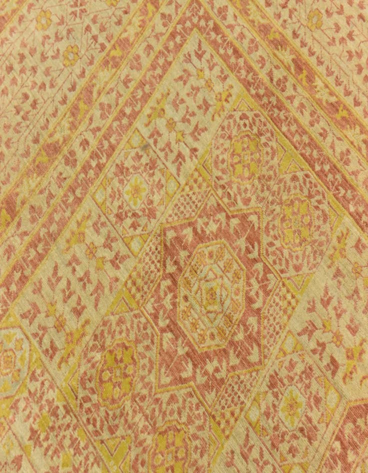Detail image of 8' 8 x 13'  Hand Knotted Mamluk Ziegler Oriental Rug