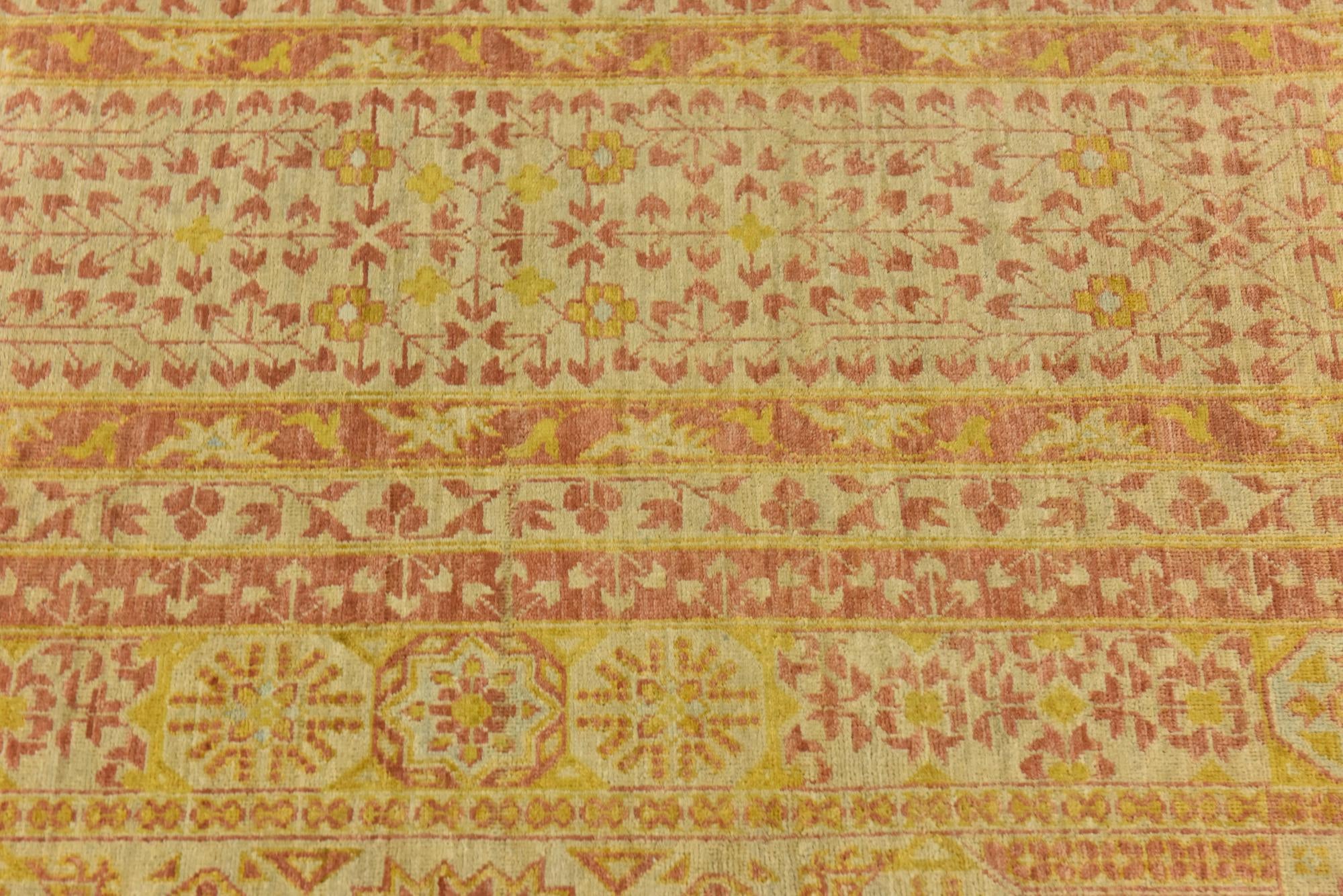 8' 8 x 13' Hand Knotted Mamluk Ziegler Oriental Rug