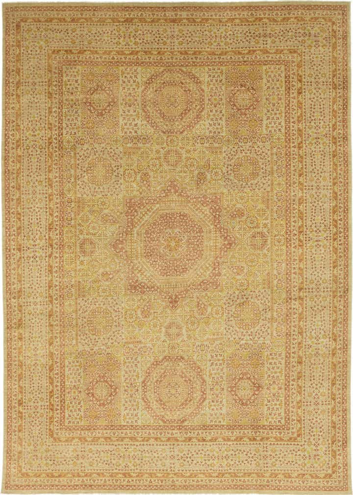 8' 8 x 13' Hand Knotted Mamluk Ziegler Oriental Rug