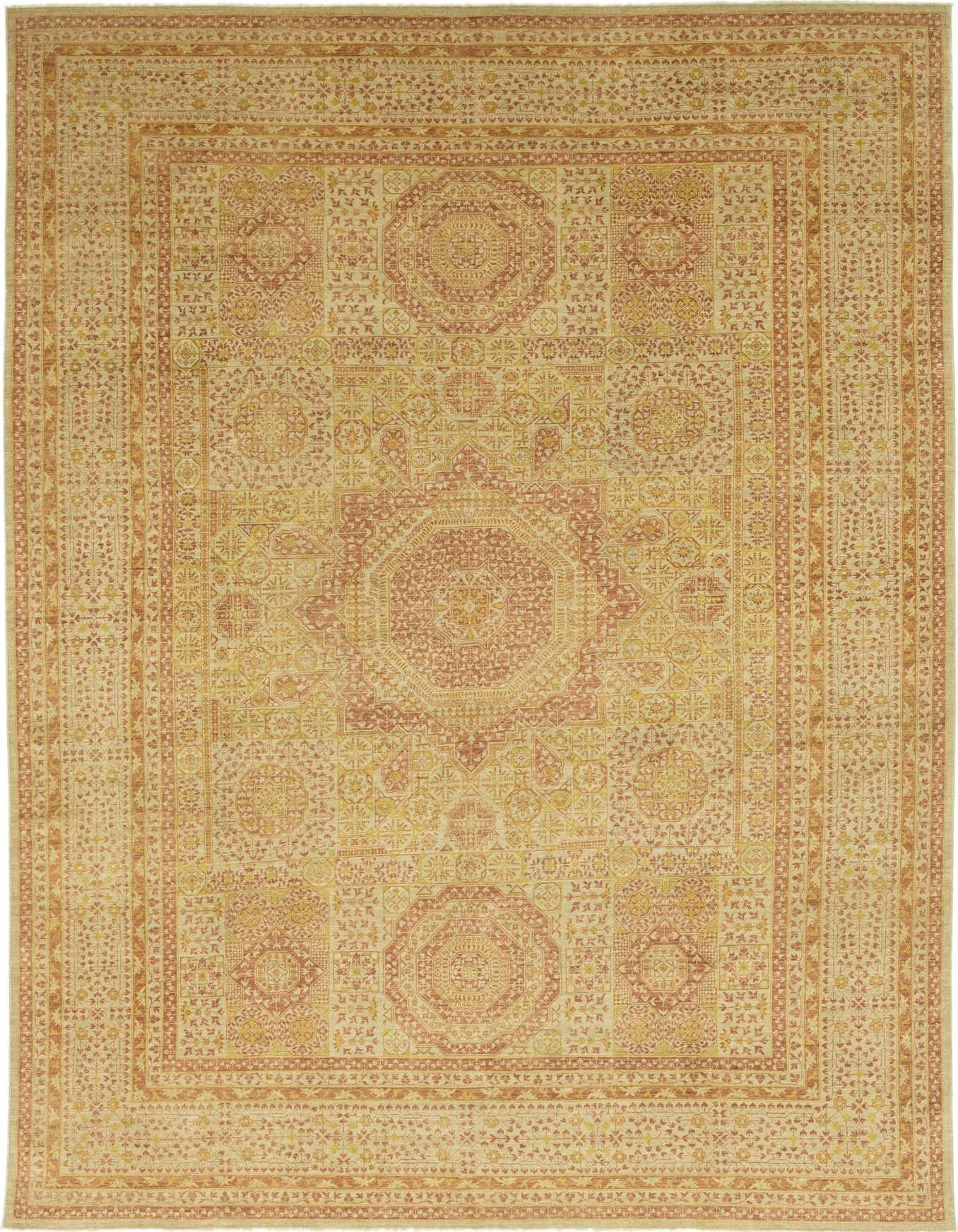 8' 8 x 13' Hand Knotted Mamluk Ziegler Oriental Rug