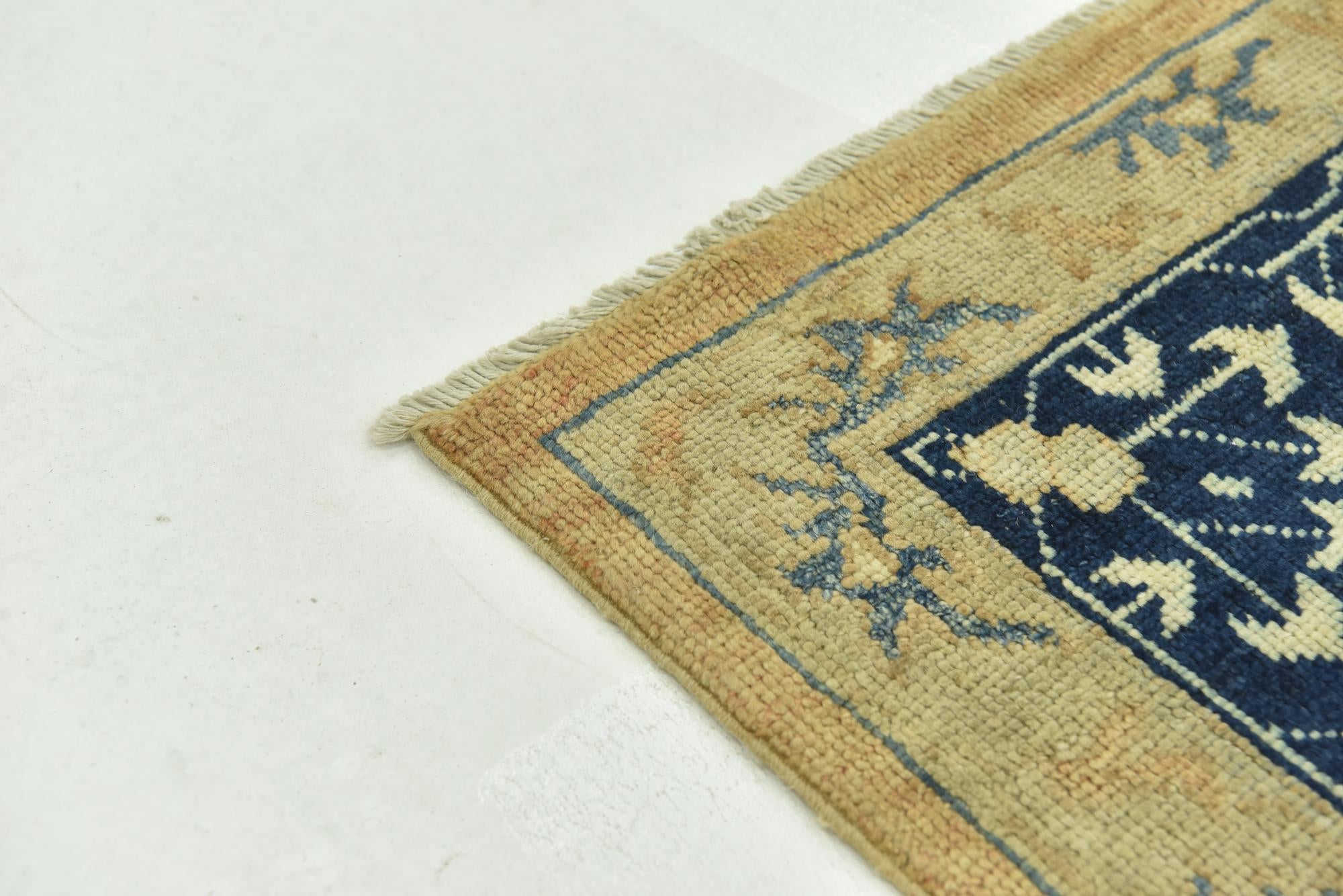 8' 9 x 11' 3 Hand Knotted Mamluk Ziegler Rug