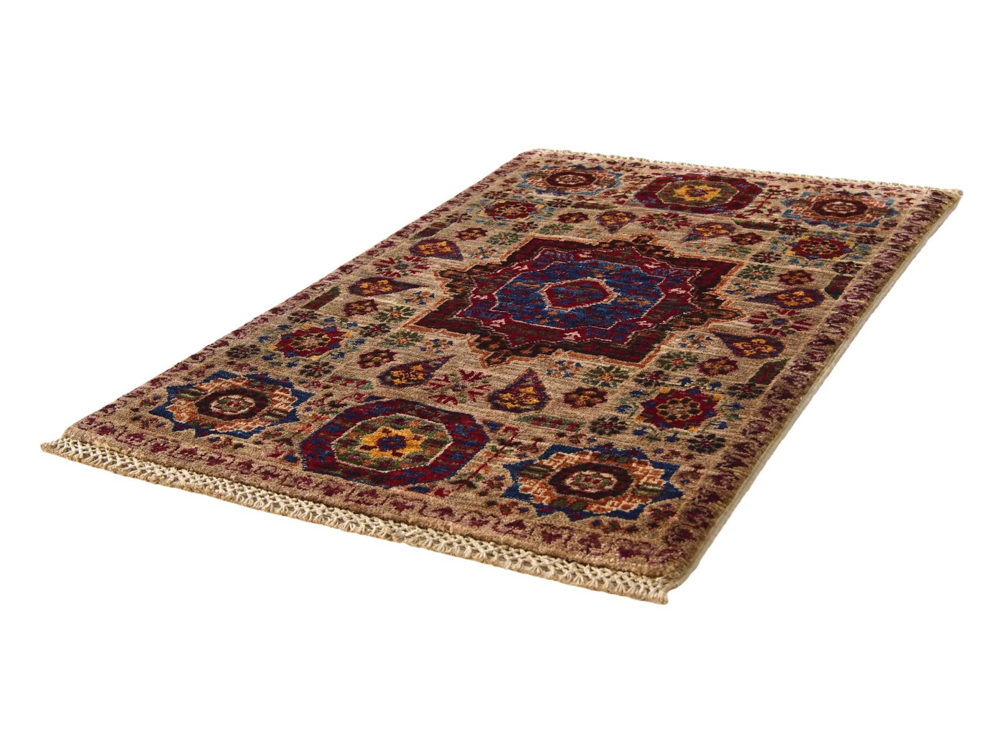 2' x 3' 1 Hand Knotted Mamluk Ziegler Rug