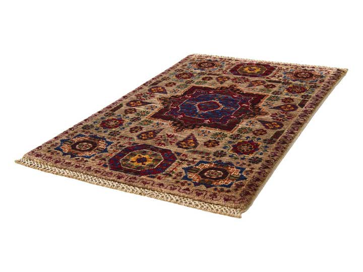 2' x 3' 1 Hand Knotted Mamluk Ziegler Rug