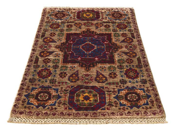 2' x 3' 1 Hand Knotted Mamluk Ziegler Rug