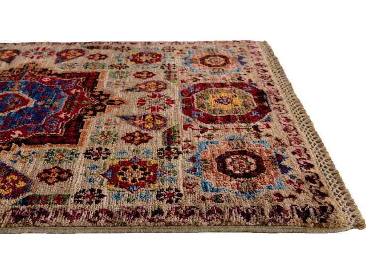 Detail image of 2' x 3' 1 Hand Knotted Mamluk Ziegler Rug