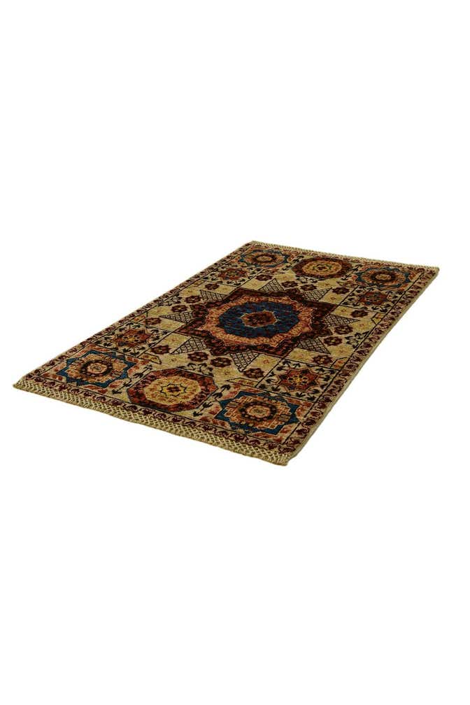 2' x 3' 1 Hand Knotted Mamluk Ziegler Rug