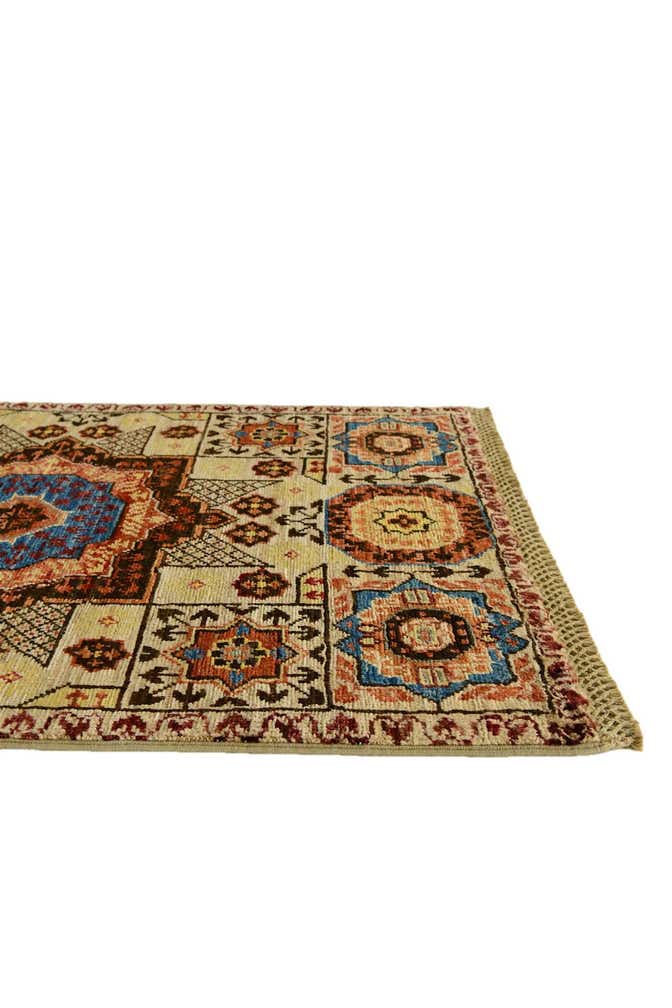 2' x 3' 1 Hand Knotted Mamluk Ziegler Rug