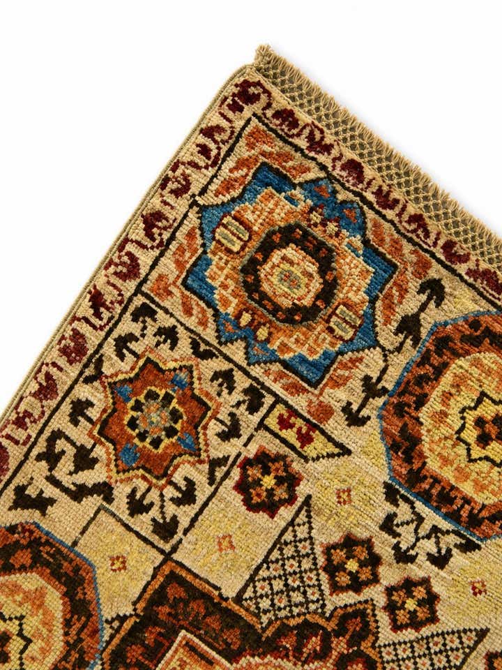 2' x 3' 1 Hand Knotted Mamluk Ziegler Rug