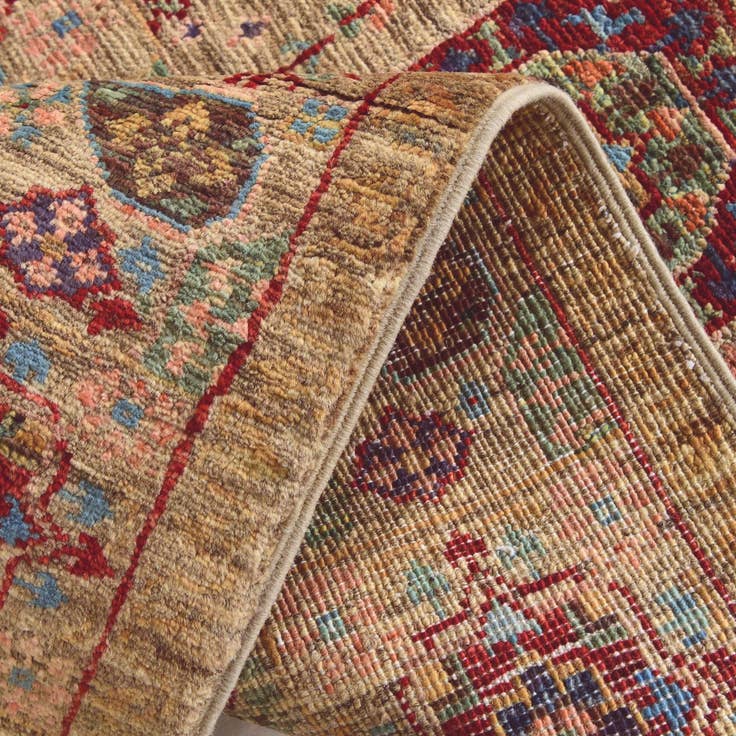 Detail image of 1' 11 x 2' 11 Hand Knotted Mamluk Ziegler Rug