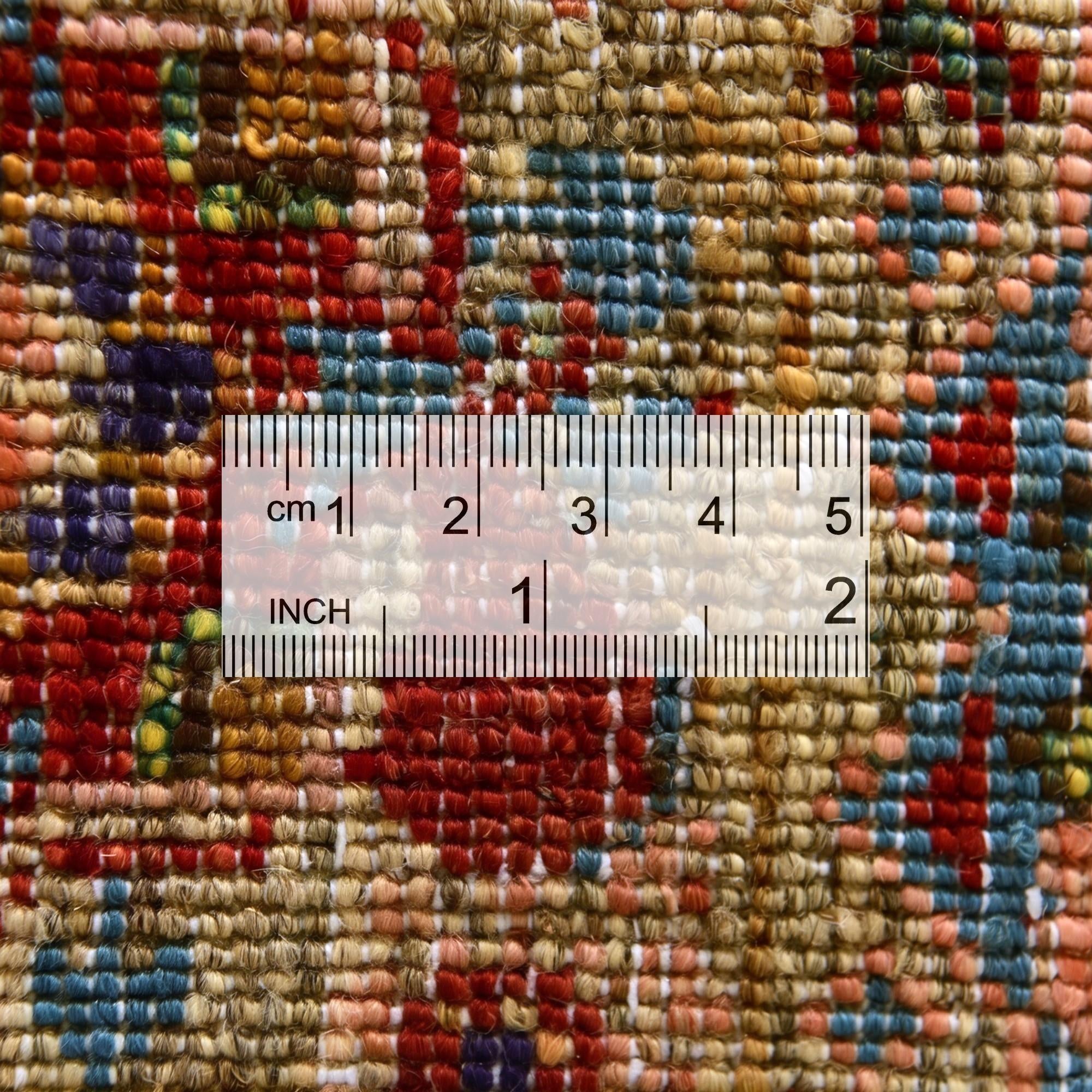 1' 11 x 2' 11 Hand Knotted Mamluk Ziegler Rug