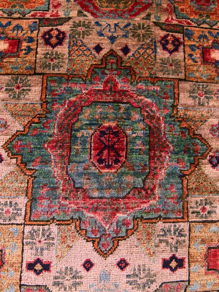 2' x 3' Hand Knotted Mamluk Ziegler Rug