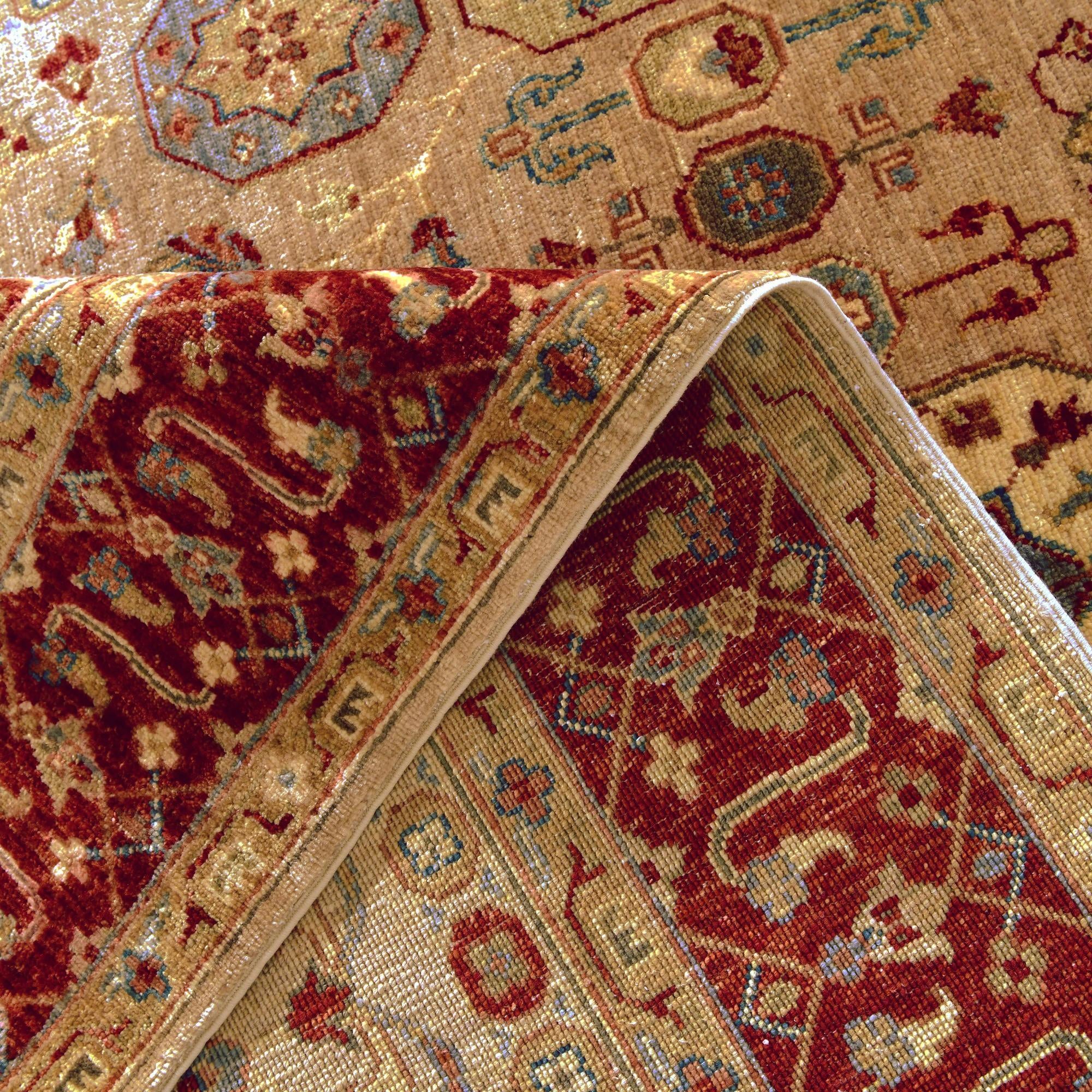 5' 7 x 7' 11 Hand Knotted Mamluk Ziegler Rug