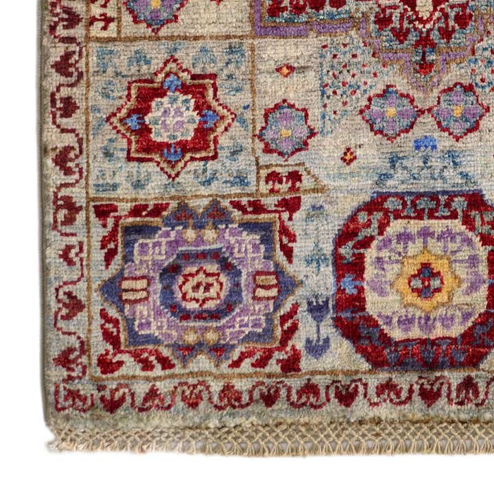 2' x 3' Hand Knotted Mamluk Ziegler Rug