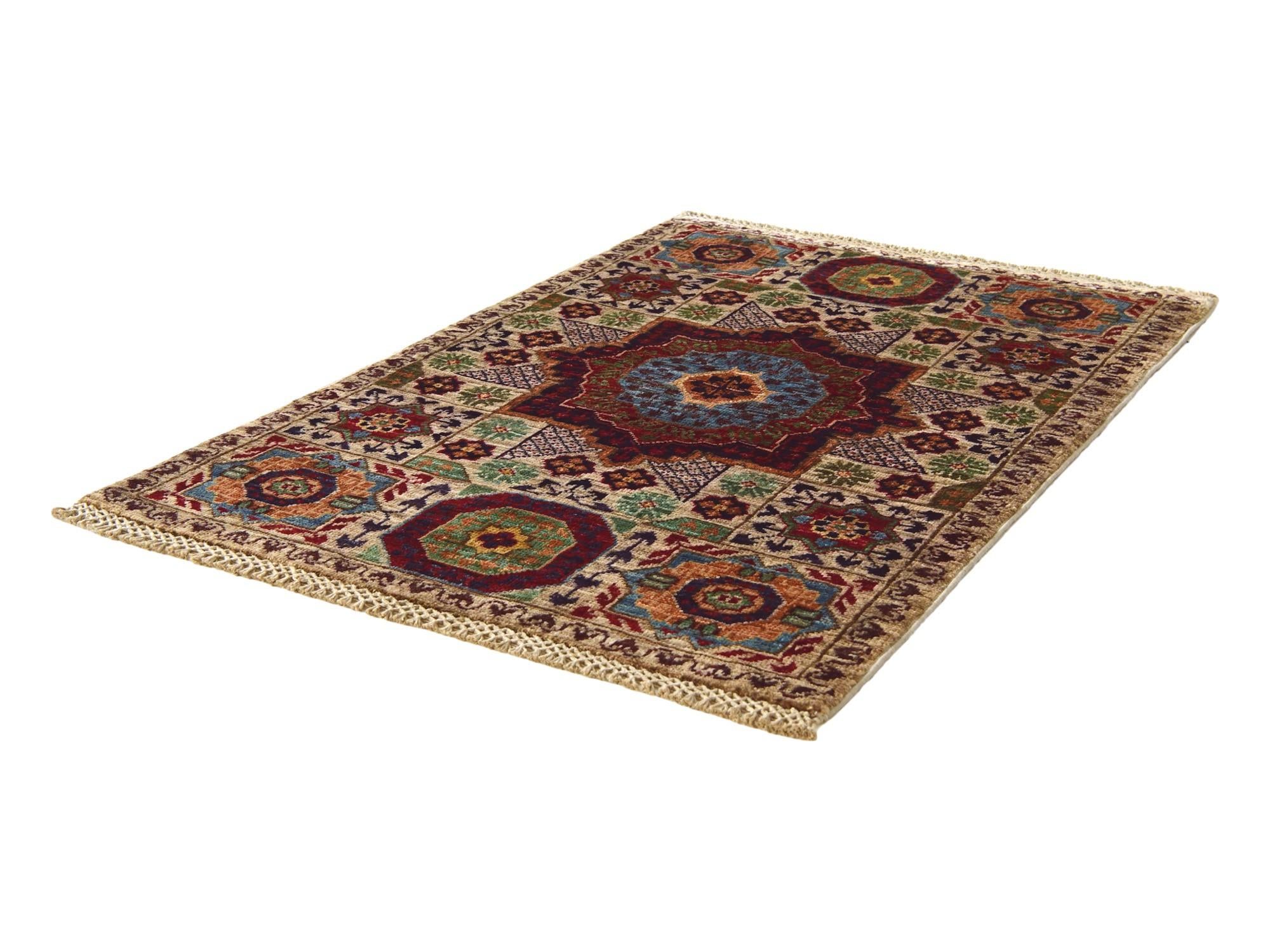2' x 3' Hand Knotted Mamluk Ziegler Rug