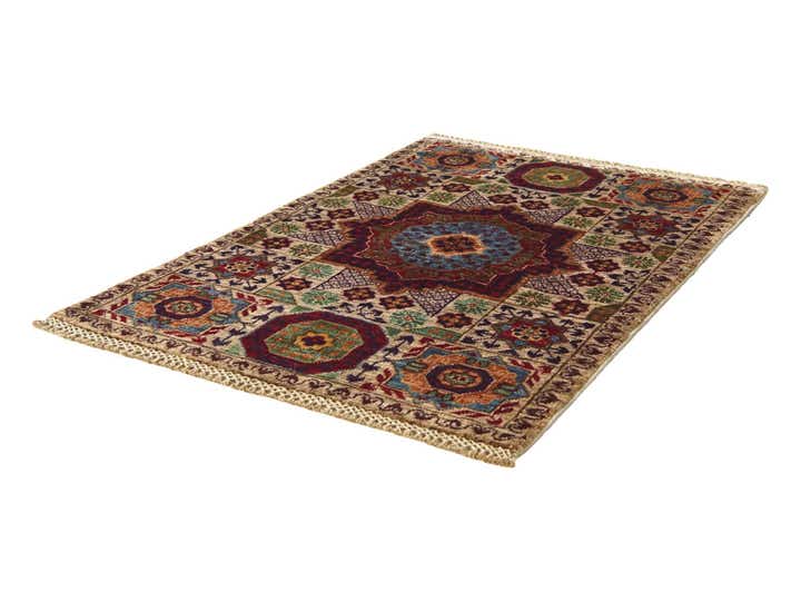 2' x 3' Hand Knotted Mamluk Ziegler Rug