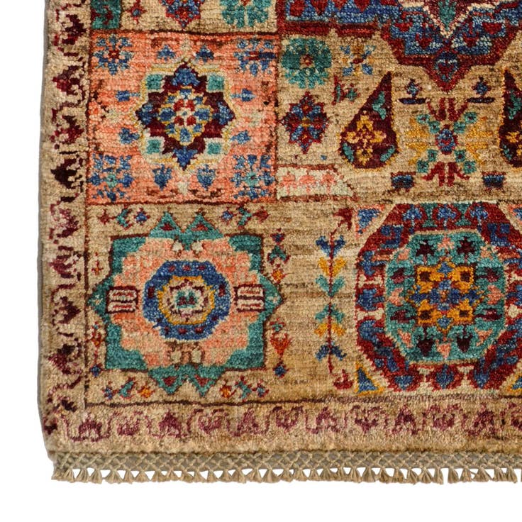 Detail image of 2' 2 x 3' 3 Hand Knotted Mamluk Ziegler Rug