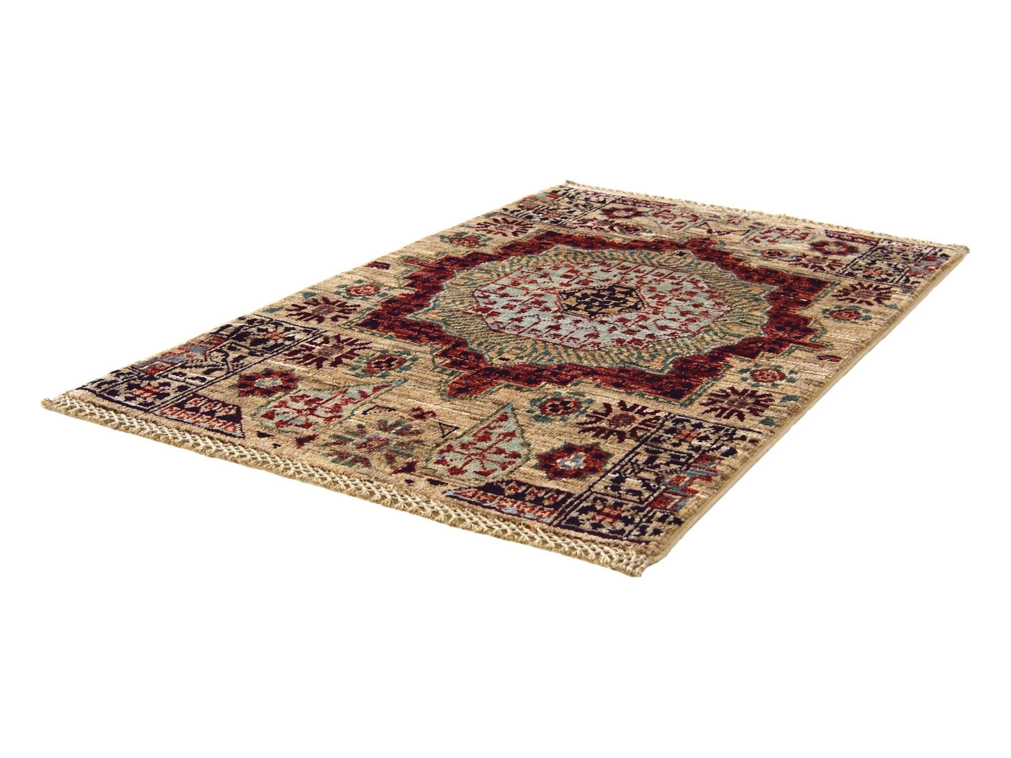 2' x 3' 1 Hand Knotted Mamluk Ziegler Rug