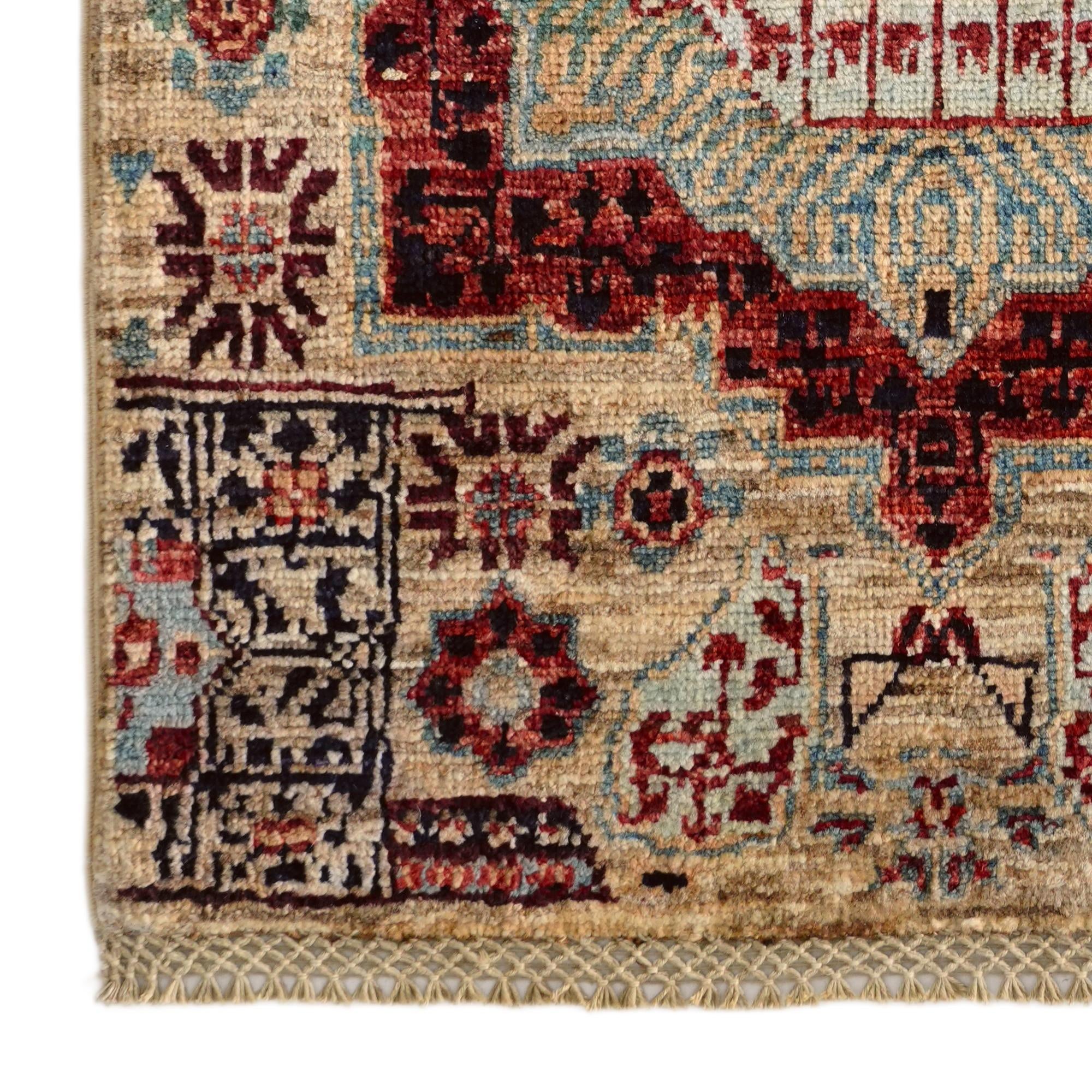 2' x 3' 1 Hand Knotted Mamluk Ziegler Rug