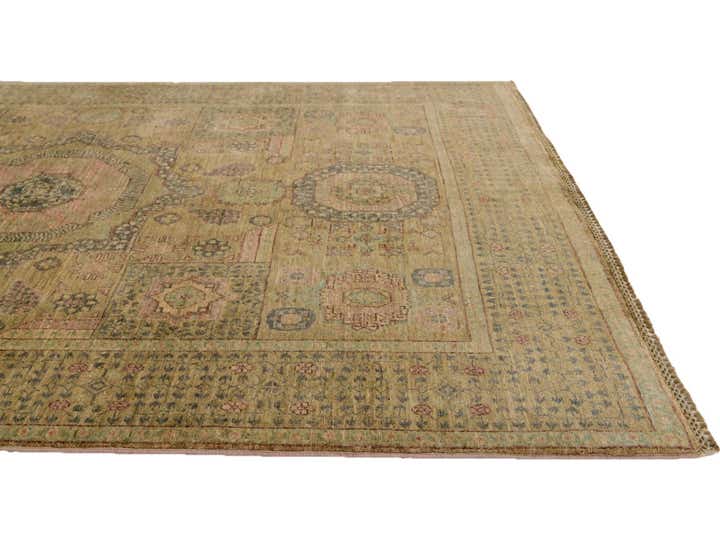 5' 1 x 6' 5 Hand Knotted Mamluk Ziegler Rug