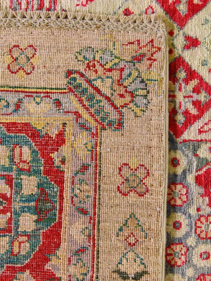 185cm x 270cm anudado a mano Mamluk Ziegler Alfombra