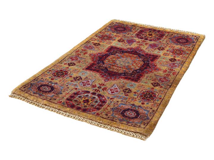 2' x 3' 2 Hand Knotted Mamluk Ziegler Rug