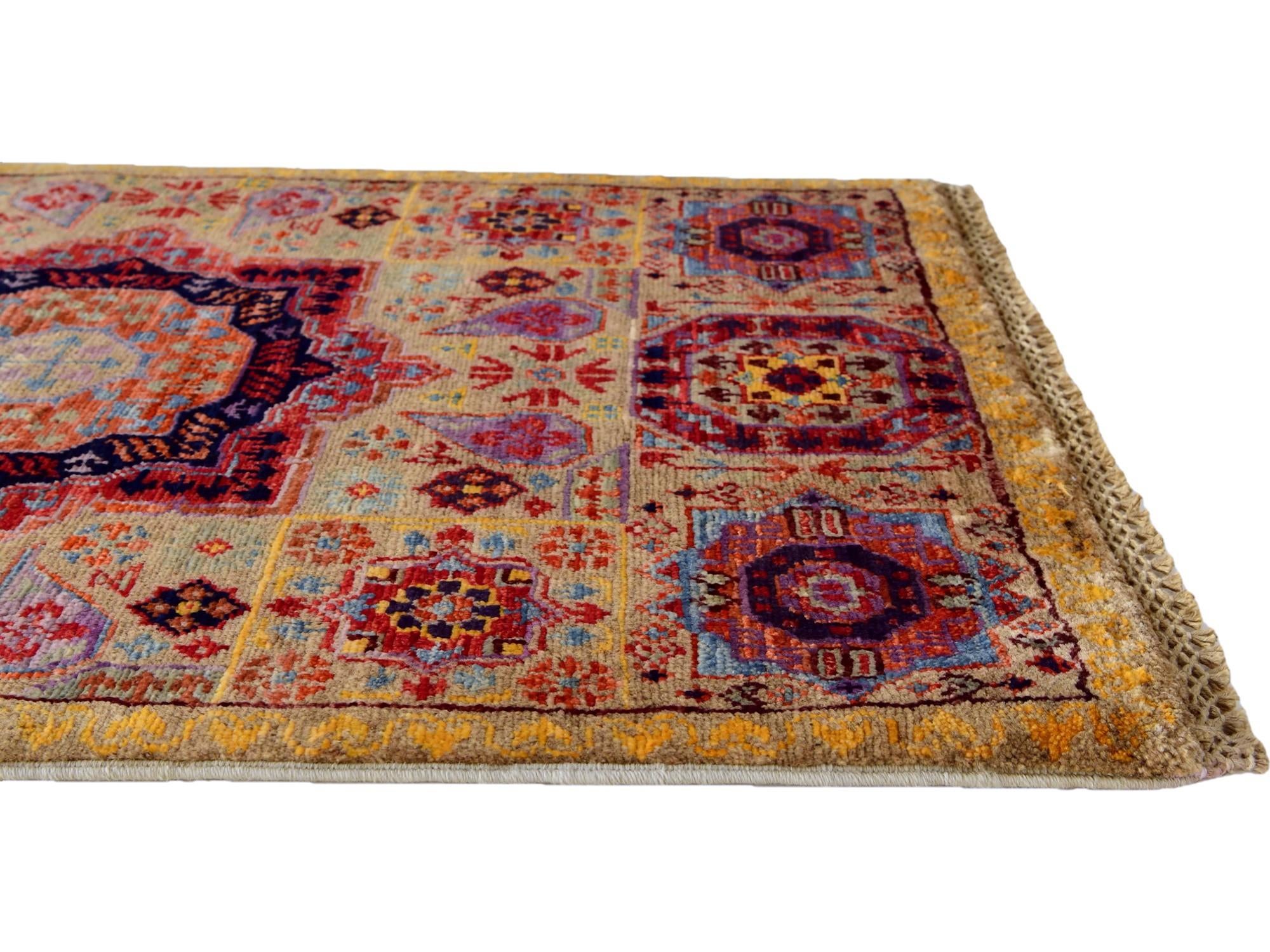 2' x 3' 2 Hand Knotted Mamluk Ziegler Rug