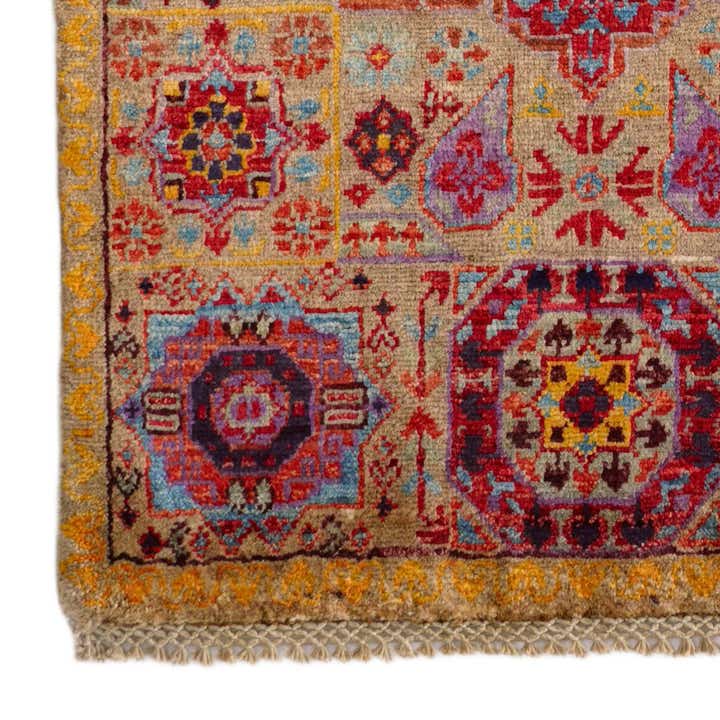 2' x 3' 2 Hand Knotted Mamluk Ziegler Rug