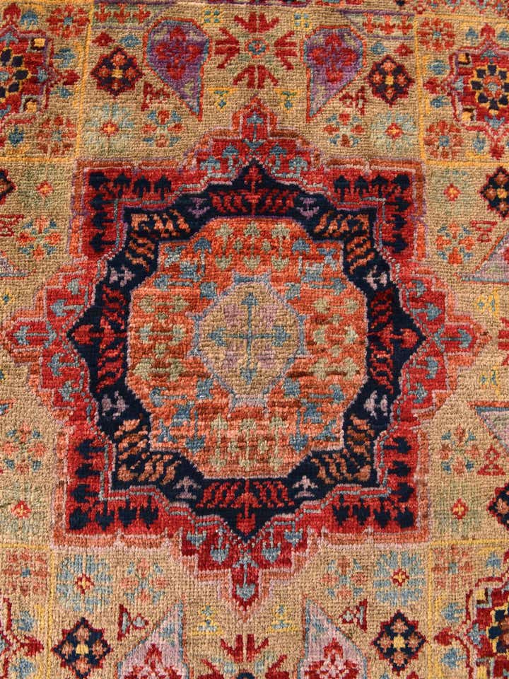 2' x 3' 2 Hand Knotted Mamluk Ziegler Rug