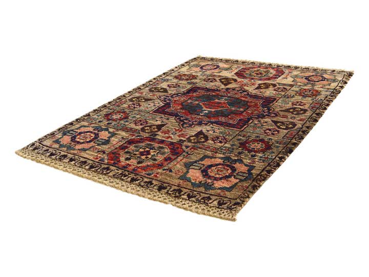 2' x 2' 11 Hand Knotted Mamluk Ziegler Rug